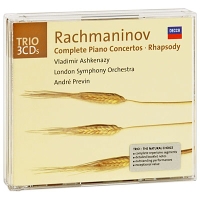 Vladimir Ashkenazy, Andre Previn Rachmaninov Complete Piano Concertos (3 CD) артикул 5330c.