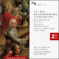 J S Bach Brandenburg Concertos Hogwood (2 CD) артикул 5335c.