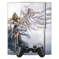 Виниловая наклейка для игровой консоли Sony PlayStation 3 "Волшебница" артикул 5426c.